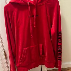 Red Juicy Hooded Sweater